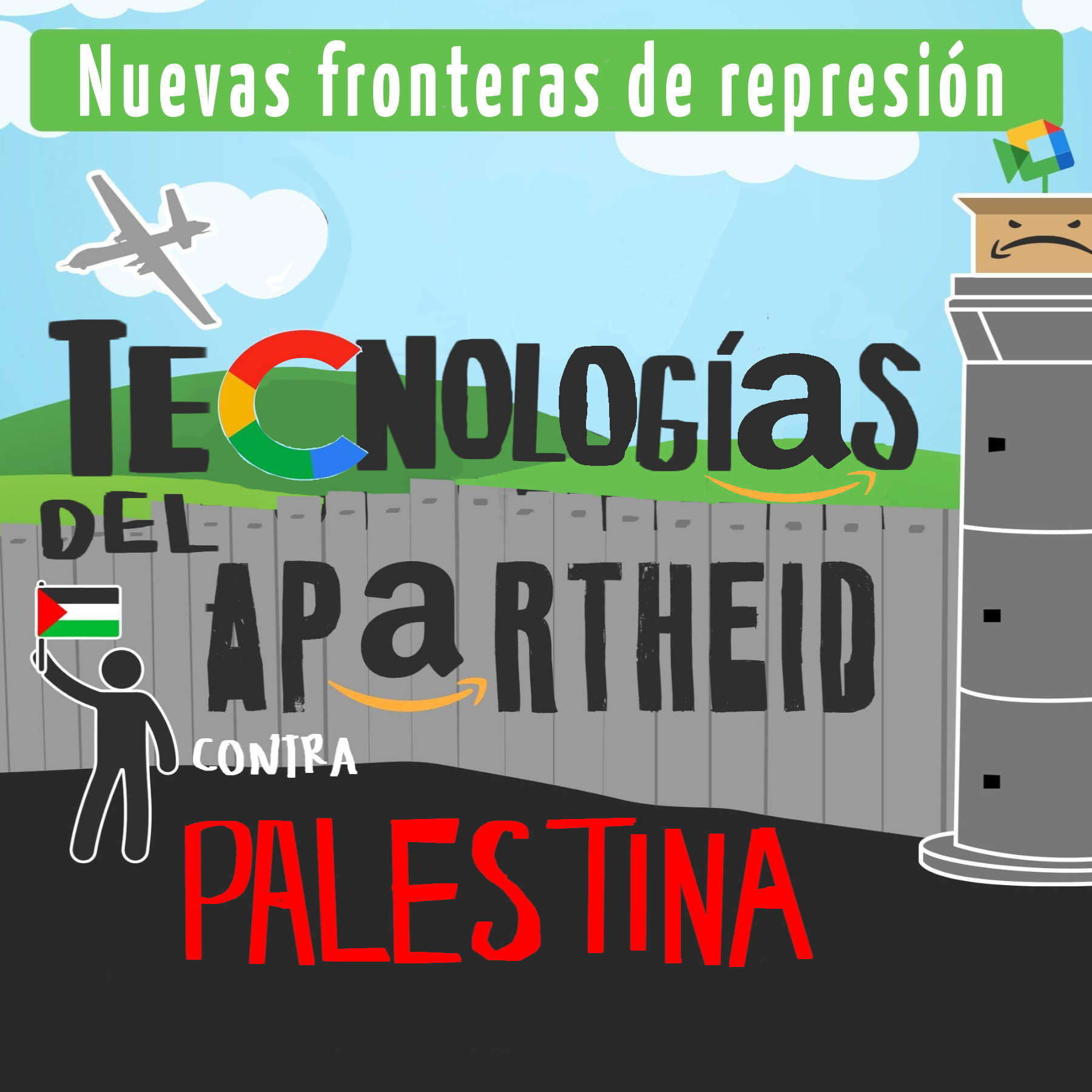 Amazon y Google, cómplices del apartheid israelí