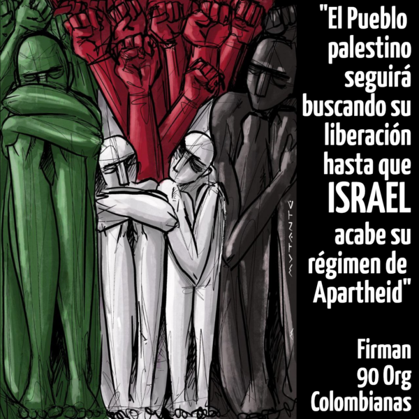 Comunicado de solidaridad con Palestina desde Colombia